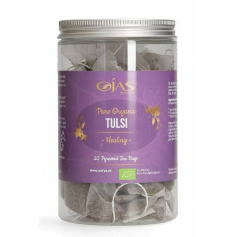 Ojas Ayurveda Tulsi Theezakjes Biologisch, 20 builtjes