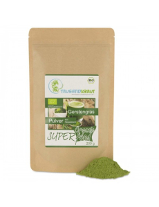 Tausendkraut biologisch gerstengras poeder
