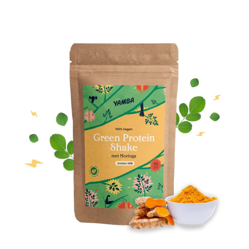 Green Protein Shake - Golden milk