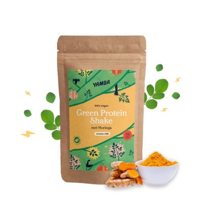 Green Protein Shake - Golden milk