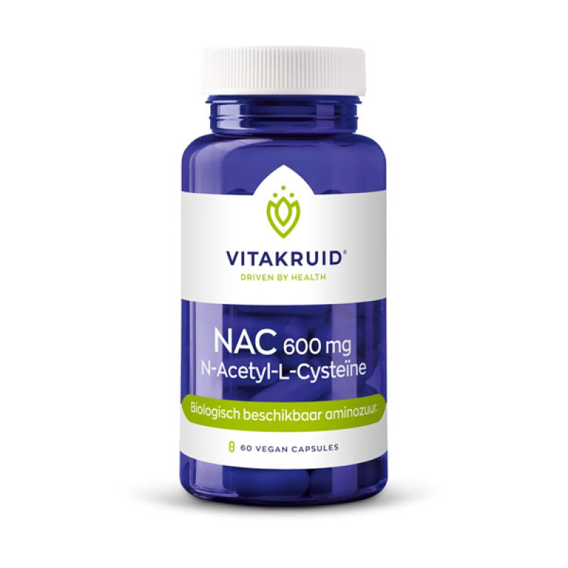 Vitarkruid NAC 600 mg N-Acetyl-L-Cysteïne